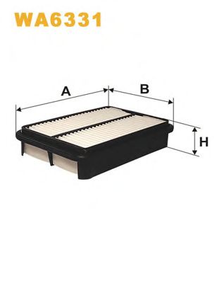 WIX FILTERS wa6331 -  Воздушный фильтр